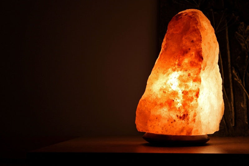 Himalayan Salt Table Lamp 15-20 Lbs